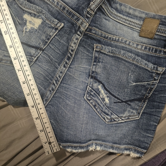 BKE Distressed Denim Shorts - Picture 9 of 12